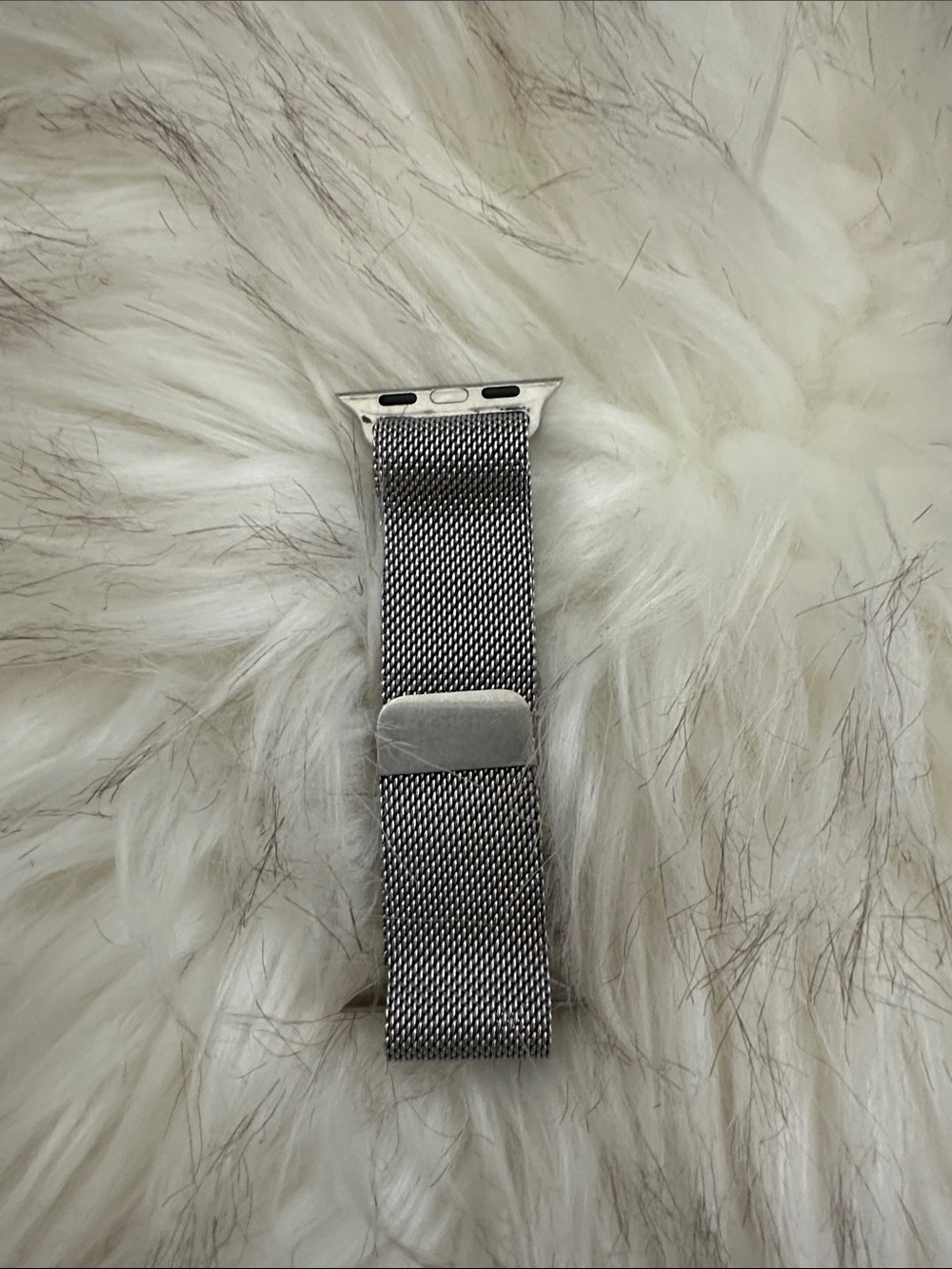 40mm Natural Milanese Loop Apple bands - Picture 2 of 4